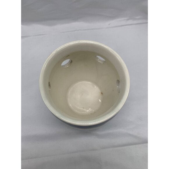 Delft Bulb pot Blue Holland Jumbo Flowerpot Handpainted Porcelain Windmill - Picture 5 of 9